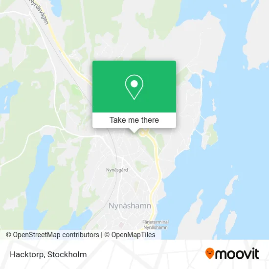 Hacktorp map