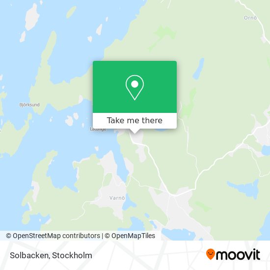 Solbacken map