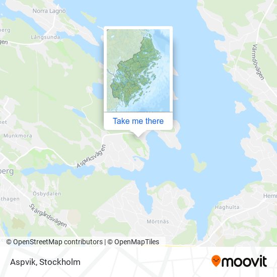 Aspvik map