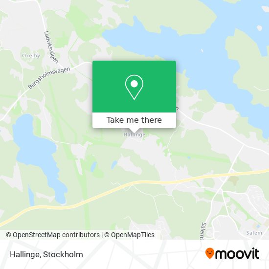 Hallinge map