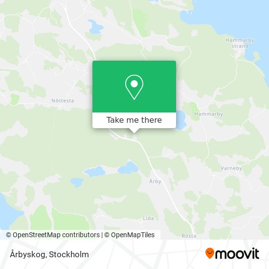 Årbyskog map