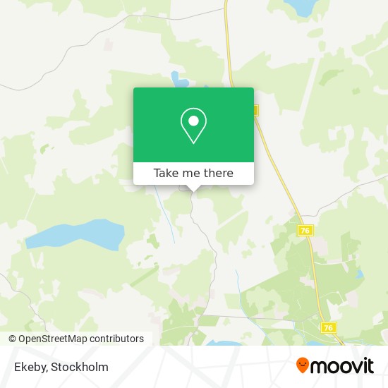 Ekeby map