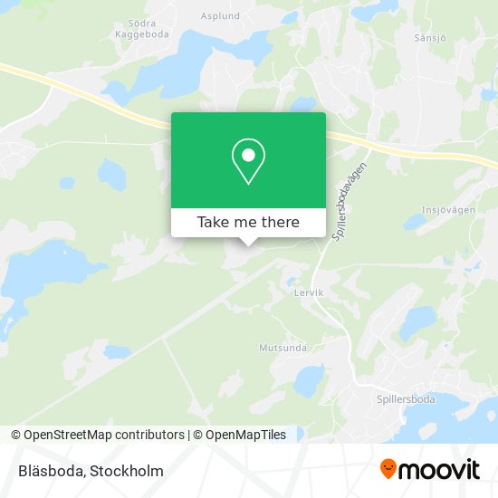 Bläsboda map