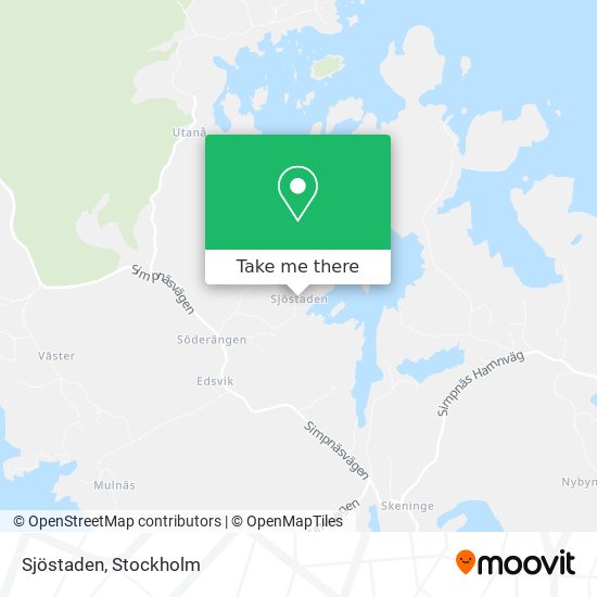 Sjöstaden map