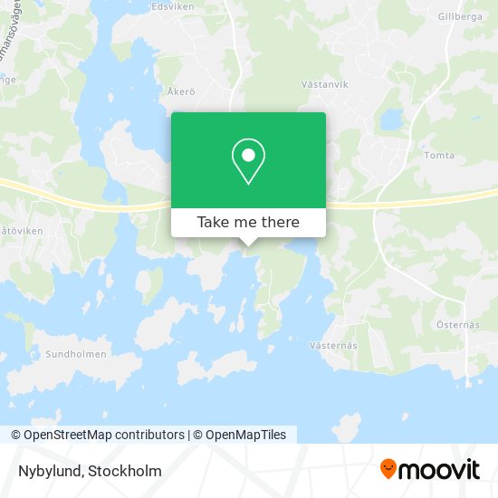 Nybylund map