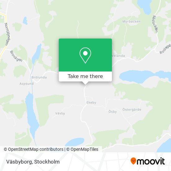 Väsbyborg map