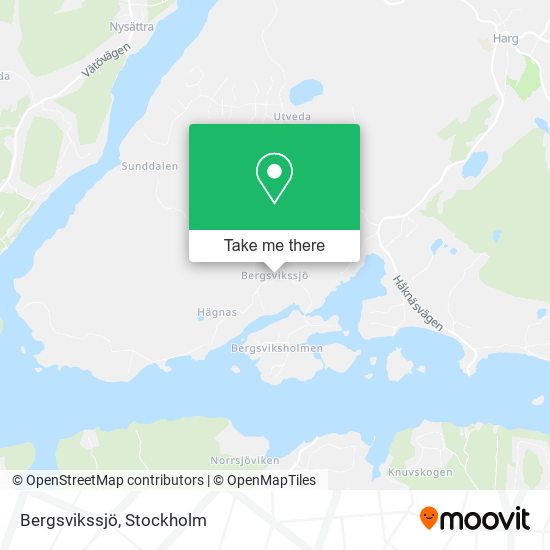 Bergsvikssjö map