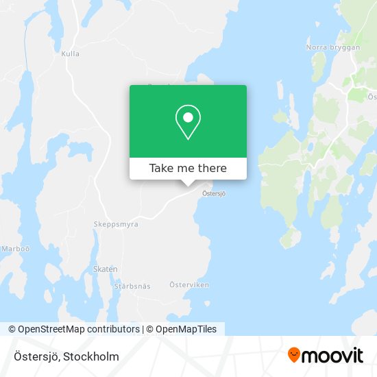 Östersjö map