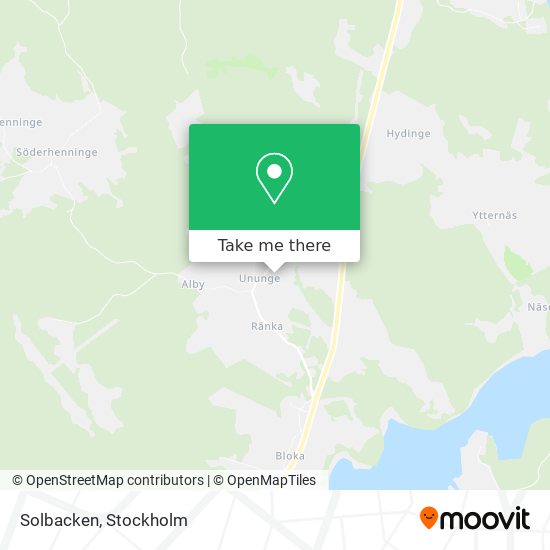 Solbacken map