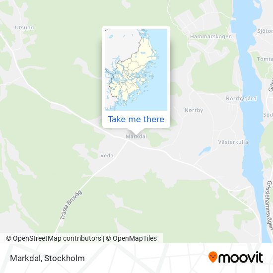 Markdal map