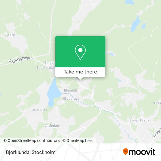 Björklunda map