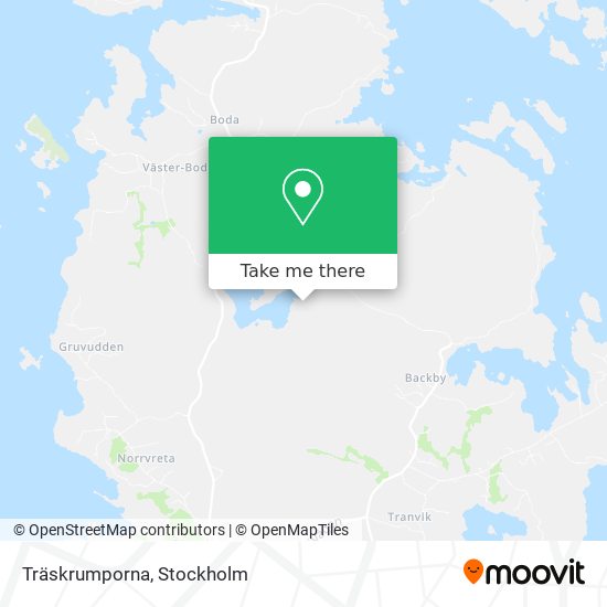 Träskrumporna map