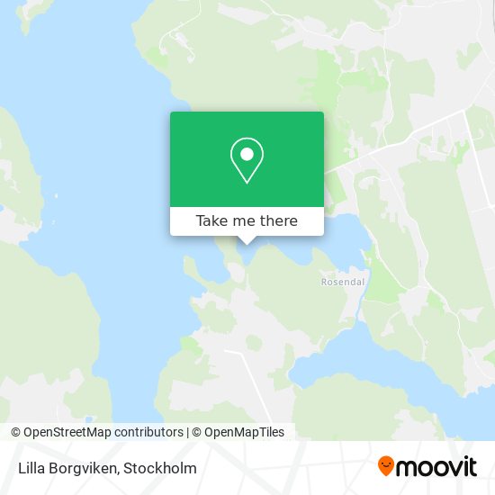 Lilla Borgviken map
