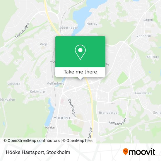 Hööks Hästsport map