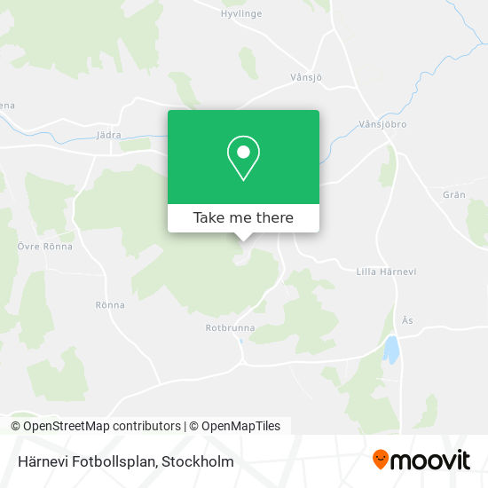 Härnevi Fotbollsplan map