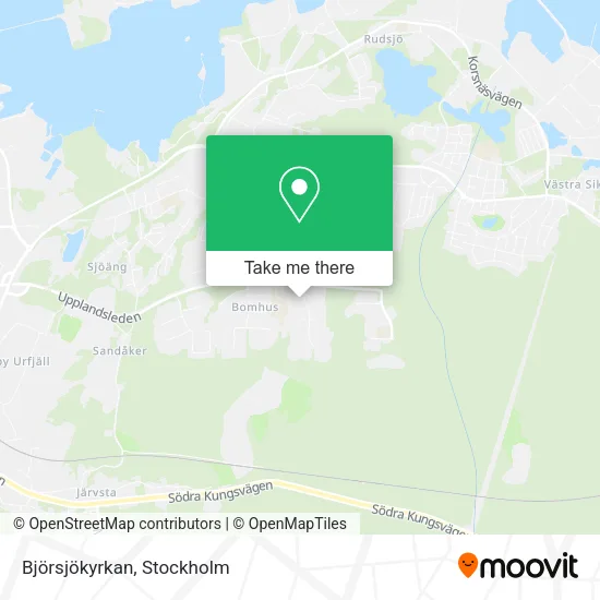 Björsjökyrkan map