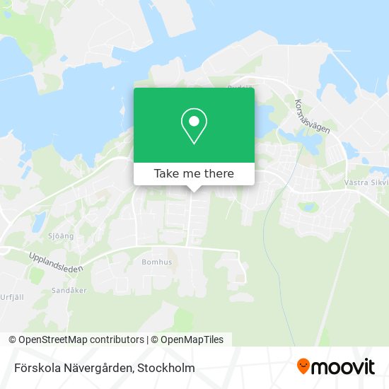 Förskola Nävergården map