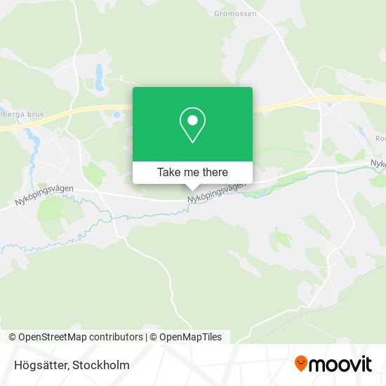 Högsätter map