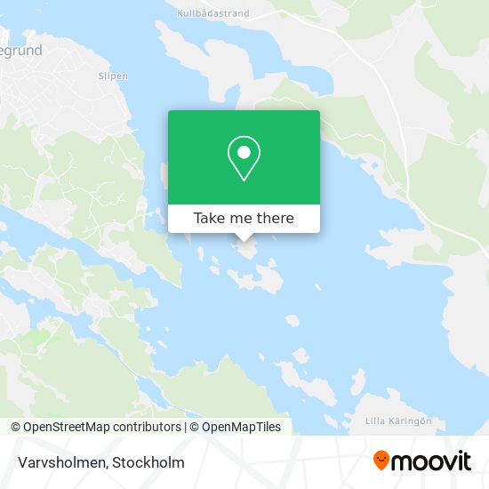 Varvsholmen map