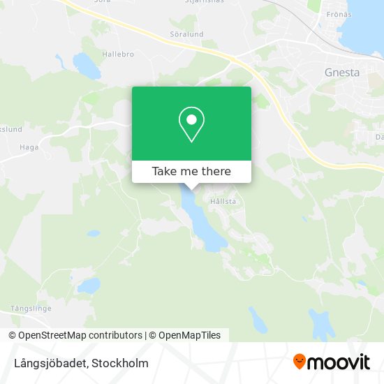 Långsjöbadet map