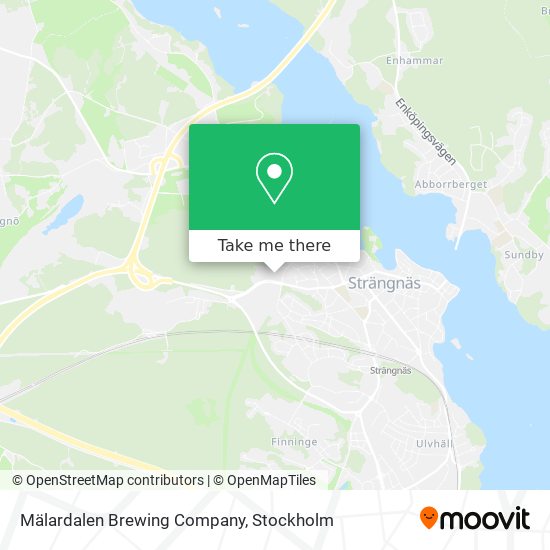 Mälardalen Brewing Company map