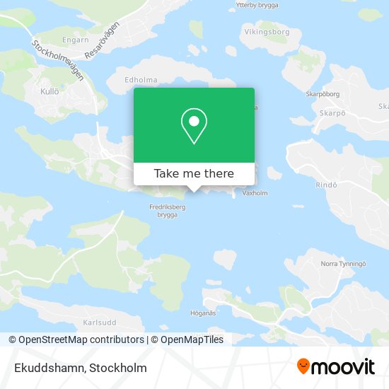 Ekuddshamn map