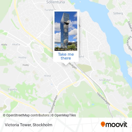 Victoria Tower map