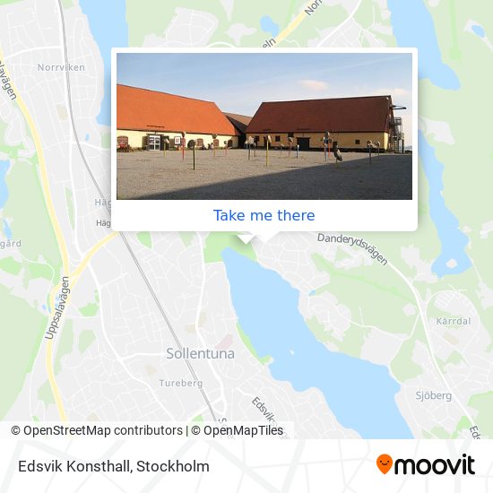 Edsvik Konsthall map