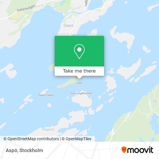 Aspö map