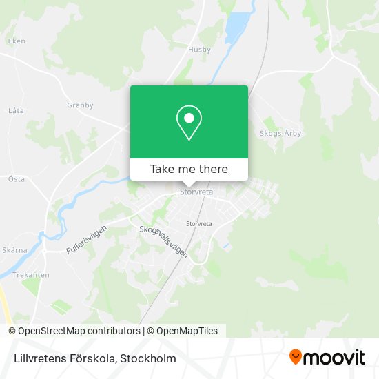 Lillvretens Förskola map