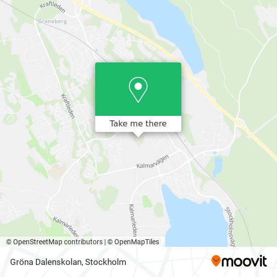 Gröna Dalenskolan map