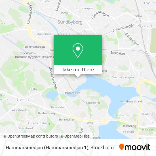 Hammarsmedjan (Hammarsmedjan 1) map