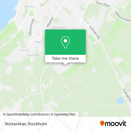 Stickerskan map