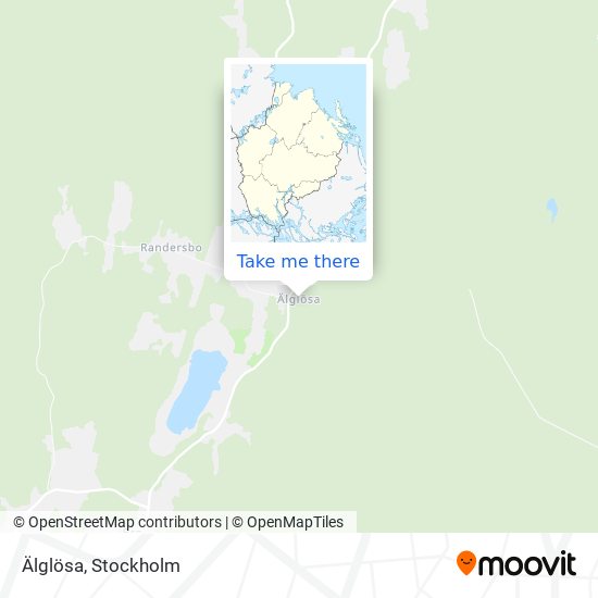 Älglösa map