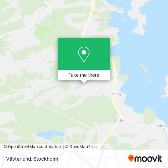 Västerlund map