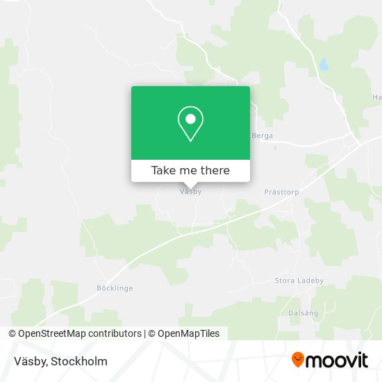 Väsby map