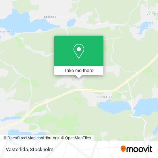 Västerlida map