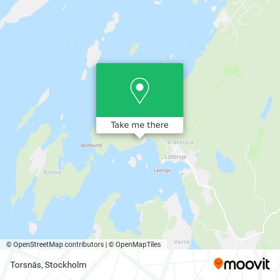 Torsnäs map