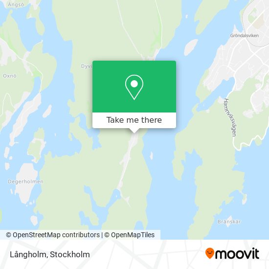 Långholm map