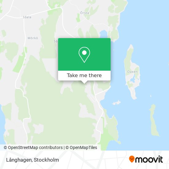 Långhagen map