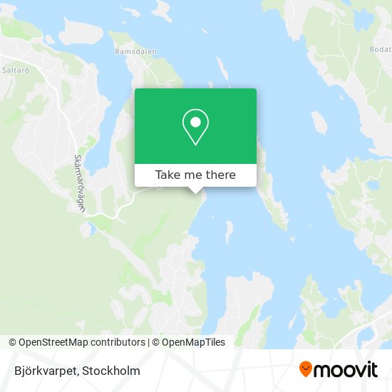 Björkvarpet map