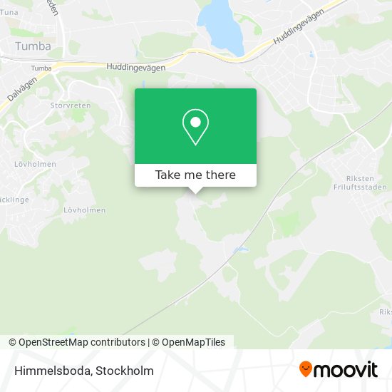 Himmelsboda map