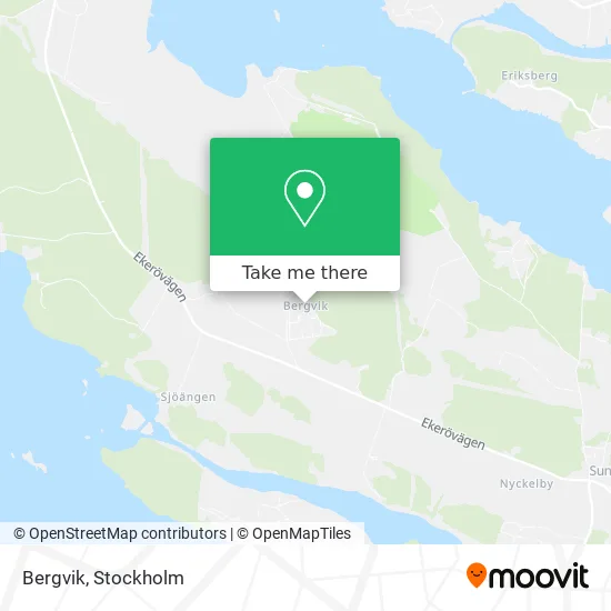 Bergvik map