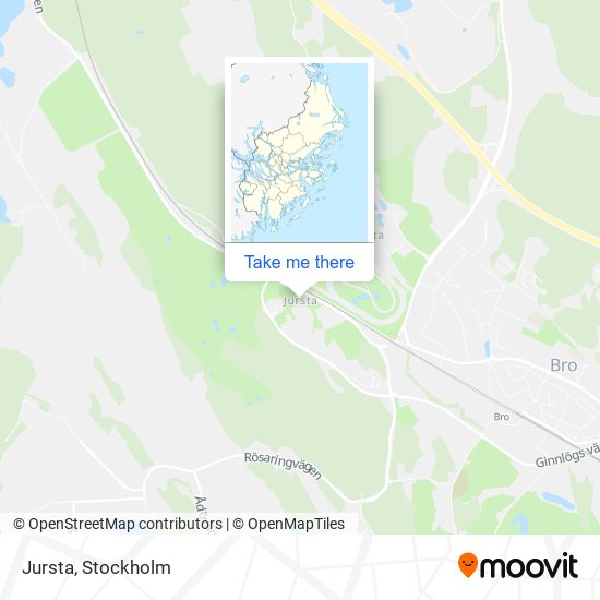 Jursta map