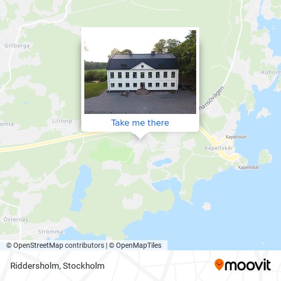 Riddersholm map