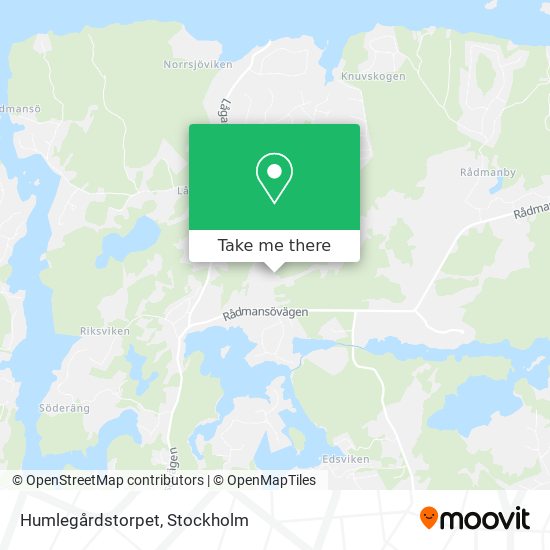 Humlegårdstorpet map