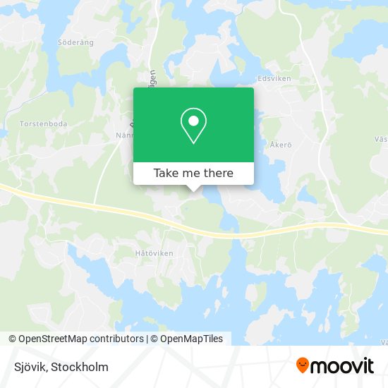 Sjövik map