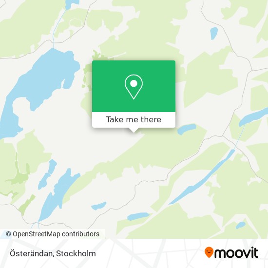 Österändan map