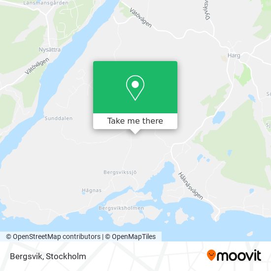 Bergsvik map