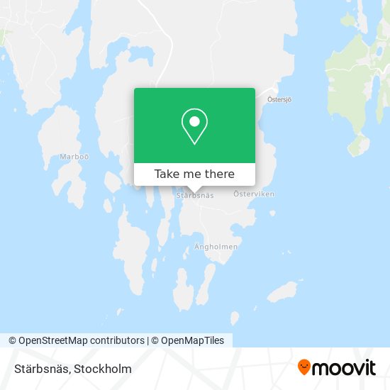 Stärbsnäs map